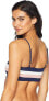 LSpace Women's 236492 Rebel Stripe Bikini Top Swimwear Size S