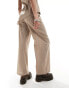 Reclaimed Vintage straight leg trouser in linen look pinstripe co-ord Nadelstreifen, 42 - фото #3