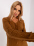 Sweter-AT-SW-2329.98P-jasny brązowy