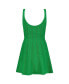 ფოტო #5 პროდუქტის Women's Chunky Knit Thin Strap Flare Mini Dress