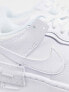 Фото #3 товара Nike Air Force 1 Shadow trainers in triple white