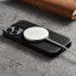 Фото #15 товара Чехол для смартфона ICARER iPhone 14 Pro Max магнитный с возможностью беспроводной зарядки MagSafe из премиальной кожи Oil Wax Premium Leather чёрный.