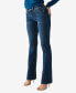 Фото #3 товара Women's Becca Crystal Pocket Boot Cut Jeans