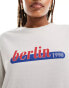 Фото #3 товара Cotton On oversized t-shirt with retro Berlin graphic