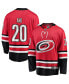 Фото #1 товара Men's Sebastian Aho Red Carolina Hurricanes Alternate Breakaway Player Jersey