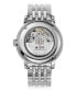 ფოტო #3 პროდუქტის Men's Swiss Automatic Baroncelli III Stainless Steel Bracelet Watch 40mm