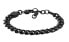 Modern black steel bracelet Ellis JF04634001