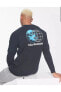 Фото #1 товара Dri-FIT Men's Graphic Fitness Crew Siyah Erkek Sweatshirt