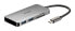 Фото #1 товара D-Link DUB-M610 - Wired - USB 3.2 Gen 1 (3.1 Gen 1) Type-C - 100 W - Aluminium - Black - MicroSD (TransFlash) - SD - SDHC - SDXC - 4K Ultra HD