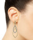 ფოტო #2 პროდუქტის Glitter Orbital Drop Earrings in 10k Gold