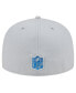 Фото #3 товара Men's Gray Detroit Lions Active Camo 59FIFTY Fitted Hat