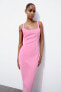 Фото #10 товара Платье средней длины ZARA