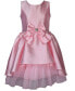ფოტო #1 პროდუქტის Big Girls Sleeveless Princess Seam Mikado Dress