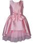 Big Girls Sleeveless Princess Seam Mikado Dress