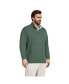 Фото #4 товара Big & Tall Bedford Rib Quarter Zip Sweater