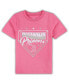 ფოტო #1 პროდუქტის Girls Toddler Pink Boston Red Sox Diamond Princess T-shirt