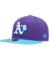 Фото #2 товара Men's Purple Oakland Athletics Vice 59FIFTY Fitted Hat
