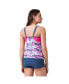 Фото #2 товара Women's V-Neck Blouson Tankini Top