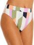 Фото #2 товара Billabong 280865 Women's Slow Roller Rise Pant Bikini Top, Multi, XL