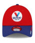 Фото #3 товара Men's Red and Navy Kyle Larson 9FORTY Valvoline Big Number Snapback Adjustable Hat