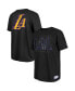 Фото #1 товара Men's Black Los Angeles Lakers 2023/24 City Edition Elite Pack T-shirt