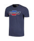 Фото #3 товара Men's Navy Distressed Chevrolet Brass Tacks T-shirt