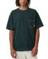 Фото #1 товара Men's Box Fit Pocket Crew Neck T-shirt