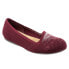 Фото #2 товара Softwalk Sicily S1861-606 Womens Burgundy Extra Wide Ballet Flats Shoes