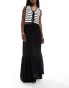 Фото #1 товара Vero Moda boho maxi skirt in black