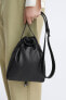 Crossbody bucket bag