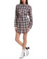 Фото #1 товара Isabel Marant Etoile Checked Linen-Blend Shirtdress Women's