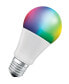 Ledvance 4058075778870 LED EEK F (A - G) E27 Glühlampenform 9 W= 60 W RGBW (Ø x H) 60 mm x 60 mm 3 St.