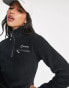 Berghaus Darria sherpa 1/2 zip fleece in black