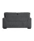 Фото #3 товара White Label Dickinson 62" Love Seat