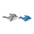 Fluffy toy Dolphin 22 cm