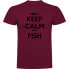 Фото #2 товара KRUSKIS Keep Calm And Fish short sleeve T-shirt