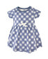 ფოტო #4 პროდუქტის Baby Girls Cotton Short-Sleeve Dresses 2pk, Yellow Garden