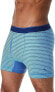 Фото #1 товара Tommy Bahama Men's 239422 Blue Stripe Boxer Briefs Underwear Size S/P