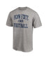 Фото #3 товара Men's Heathered Gray Penn State Nittany Lions First Sprint Team T-shirt