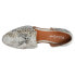 Фото #8 товара Diba True Neat Freak Snake Loafers Womens Black, White Flats Casual 11225-961
