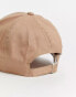 ASOS DESIGN baseball cap in stone