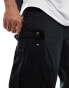 Tommy Jeans Aiden ripstop cargo trousers in black