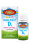 Фото #1 товара carlson Super Daily D3 for Baby Жидкий витамин Д3 400 МЕ для детей 10.3 мл