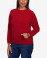 Фото #9 товара Women's Classic Chenille Pullover Sweater