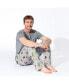 ფოტო #5 პროდუქტის Men's Teenage Mutant Ninja Turtles Retro Pajama Set