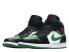 Фото #3 товара Кроссовки мужские Nike Air Jordan 1 Mid Черно-зеленые