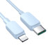 Фото #3 товара Kabel przewód do iPhone USB-C - Lightning 20W 1.2m niebieski
