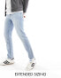 Фото #2 товара ASOS DESIGN slim jeans in light wash blue