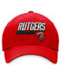 Men's Scarlet Rutgers Scarlet Knights Slice Adjustable Hat
