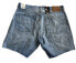 Фото #9 товара Levi's Men's Premium 501 '93 Distressed Shorts Denim Cut Off Size 36 Light Blue